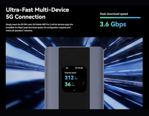 Router WiFi 6 5G HUA WEI E6888-982 Desbloqueado, Pro 5, <span class=keywords><strong>AX3600</strong></span>, WiFi de Alta Velocidad de 3.6Gbps, Compatible con 32 Usuarios, Batería de 7000mAh - Product Image 4
