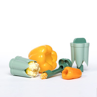 ABS Plastic Multifunctionele Peperontpitter Snelle Ontpitser Handmatige Huishoudelijke Keukenhulp Fruit Groente Zaadverwijderaar