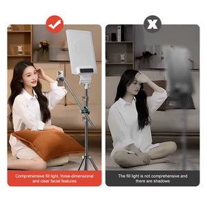 Luz <span class=keywords><strong>de</strong></span> Relleno Profesional para Fotografía <span class=keywords><strong>de</strong></span> 19 Pulgadas, 140 LED <span class=keywords><strong>de</strong></span> Alto Brillo, Luz <span class=keywords><strong>de</strong></span> Relleno <span class=keywords><strong>de</strong></span> Belleza para Maquillaje y Fotografía <span class=keywords><strong>de</strong></span> Retratos - Product Image 3