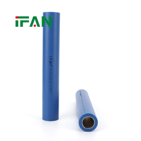 Système d'eau IFAN, tuyau d'eau en plastique PPR PN25, avec un bon prix d'usine, tuyau PPR bleu