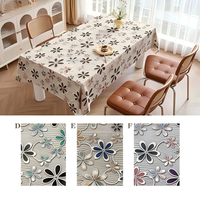 Nappe en PVC écologique, résistante à la chaleur, durable, imperméable, anti-taches, carrée, pour cuisine, café, fête, personnalisable