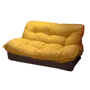 Sofá moderno de tecido dobrável para sala de estar, venda imperdível