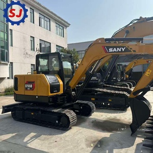 Miniexcavadora SANY SY55U Usada |   Excavadora de cadenas de 5.5 toneladas |   Excavadora Kubota Zero Tail en Venta - Product Image 3