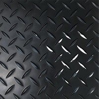 Tapis de protection de sol en polyéthylène antidérapant (PE) pour chantiers de construction, mines de charbon, pavage temporaire souterrain
