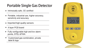 Electrochemical เซนเซอร์ออกซิเจน O2ก๊าซ0-100% Vol สำหรับการเผาไหม้ควบคุม - Product Image 6