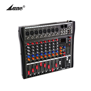 Lane CT-80L Factory Wholesale Small 8 Channel XLR <strong>DJ</strong> Equipment USB <strong>Interface</strong> Audio Sound Mixer Blue Tooth Console with Phantom P - Product Image 5