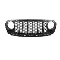 Grille avant ABS pour Jeep Wrangler JL JLU 2018 2019 2020 2021 2022 2023 2024 Gladiator JT, grille de remplacement, fournisseur en gros