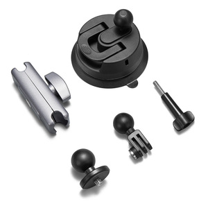 Support de caméra de voiture en aluminium Support de caméra de tableau de bord sous vide pour Insta <span class=keywords><strong>360</strong></span> <span class=keywords><strong>GoPro</strong></span> Action Camera Accessoires - Product Image 2