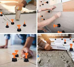 Система выравнивания плитки T-lock синего цвета, Усовершенствованный дизайн, система выравнивания плитки для Fl - Product Image 6