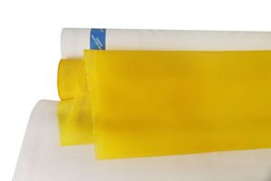 Trắng <span class=keywords><strong>Polyester</strong></span> lụa Màn hình in ấn lưới Monofilament đồng bằng dệt lưới cho màn hình in ấn - Product Image 6