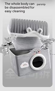 Kedi yatağı - Yarı kapalı, her mevsime uygun. Kış için kedi yatağı, kediler için uyku alanı, kedi yatağı. - Product Image 4