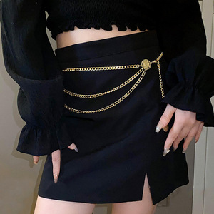 Phong Cách Kỳ Lạ Chuỗi Eo Với Ăn Mặc Châu Âu Và Mỹ Bohemian Hướng Dương Thời Trang Kim Loại Retro Eo Chuỗi - Product Image 5