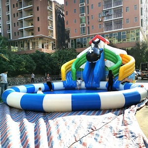 Công Viên Nước Cá Voi Ngoài Trời PVC 4*6M Công Viên Nước <span class=keywords><strong>Inflatable</strong></span> <span class=keywords><strong>Giant</strong></span> <span class=keywords><strong>Inflatable</strong></span> Pool <span class=keywords><strong>Slide</strong></span> Dành Cho Người Lớn - Product Image 2