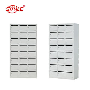 CHNSMILE 4C Buzones horizontales Empotrados Multi inquilino Buzón de apartamento de acero personalizado - Product Image 3