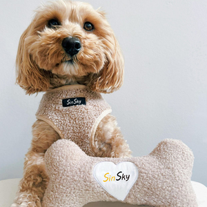 SinSky Interactive Pet Jouets En Peluche Lavable Durable Doux Sécurité Morsure À Mâcher Chien Grinçant Jouets En Forme D'os Chiot Cadeaux Pet Chewers - Product Image 6