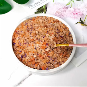 Commercio all'ingrosso sale da bagno biologico Spa rosa mare ammollo con lavanda e himalayano rosa Epsom rilassante odore di latte per il corpo piede etichetta privata - Product Image 4