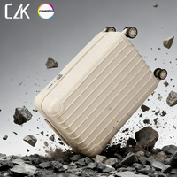 Valise ultra-légère de cabine 20 pouces/1,8 kg 26 pouces/2,9 kg, construction PC ultra-légère, rembourrage intérieur en duvet de qualité supérieure, durable
