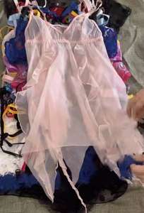 Ropa de mujer, venta al por mayor, ropa de <span class=keywords><strong>segunda</strong></span> <span class=keywords><strong>mano</strong></span>, ropa Wea de mujer a bajo precio, ropa de entrega aleatoria, sujetador transparente Cargo con cola - Product Image 5