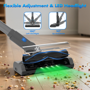 เครื่องดูดฝุ่นแบบตั้งตรงอุปกรณ์ทำความสะอาด30KPA แบบปรับโหมดได้ปรับฝุ่นอัตโนมัติโลโก้ได้ - Product Image 2