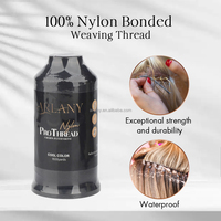Fil à coudre en nylon collé ARLANY pour tissage de cheveux, idéal pour la confection de perruques et les extensions de cheveux cousues à la main
