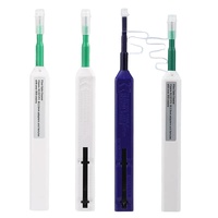 Outil de nettoyage de stylo de nettoyage de fibre optique SC/FC/ST 2.5mm LC 1.25mm Kit de bâton de stylo de nettoyage pour embouts d'adaptateur optique 800 fois