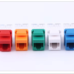 IP54 công nghiệp Cat6 RJ45 Jack | công cụ bảo vệ miễn phí | PoE ++ 90W | 50-Pack UTP Keystone - Product Image 1