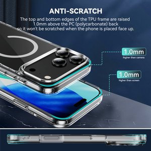 Funda Magnética Personalizada para Teléfono Móvil con Impresión UV Transparente HD a Prueba de Golpes para iPhone 16 15 Pro Max para <span class=keywords><strong>Samsung</strong></span> S25 S24 Ultra - Product Image 3