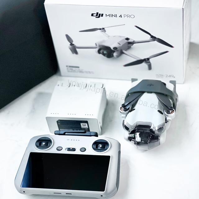 100% Original DJI Mini 4 Pro (DJI RC-N2) Under 249g 4K/60fps HDR True Vertical Shooting ActiveTrack 360°