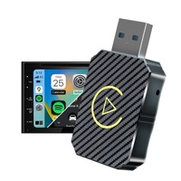 Adaptateur CarPlay haute vitesse, dongle récepteur, convertisseur CarPlay double fonction, de filaire à sans fil