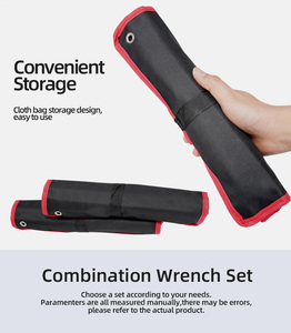 12pcs 8-19mm Carbon Steel <strong>Ratchet</strong> <strong>Wrench</strong> Set Metric <strong>Ratchet</strong> Open End Combination <strong>Wrench</strong> Set Customized OEM Support - Product Image 4