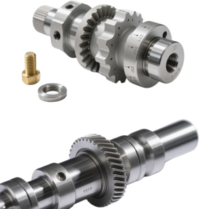 Arbre à cames d'échappement de moteur de voiture en acier inoxydable personnalisé d'usine OEM pour le prix concurrentiel d'accessoires de moteur automobile - Product Image 1