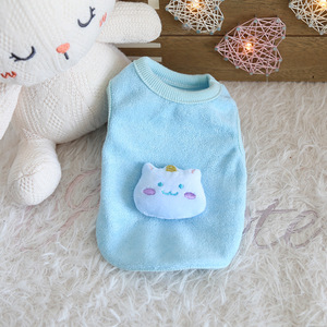 Petstyle Spring Cartoon פלאפי ווסט לכלבים קטנים גורי חתולים חתולים שזה עתה נולדו - Product Image 3