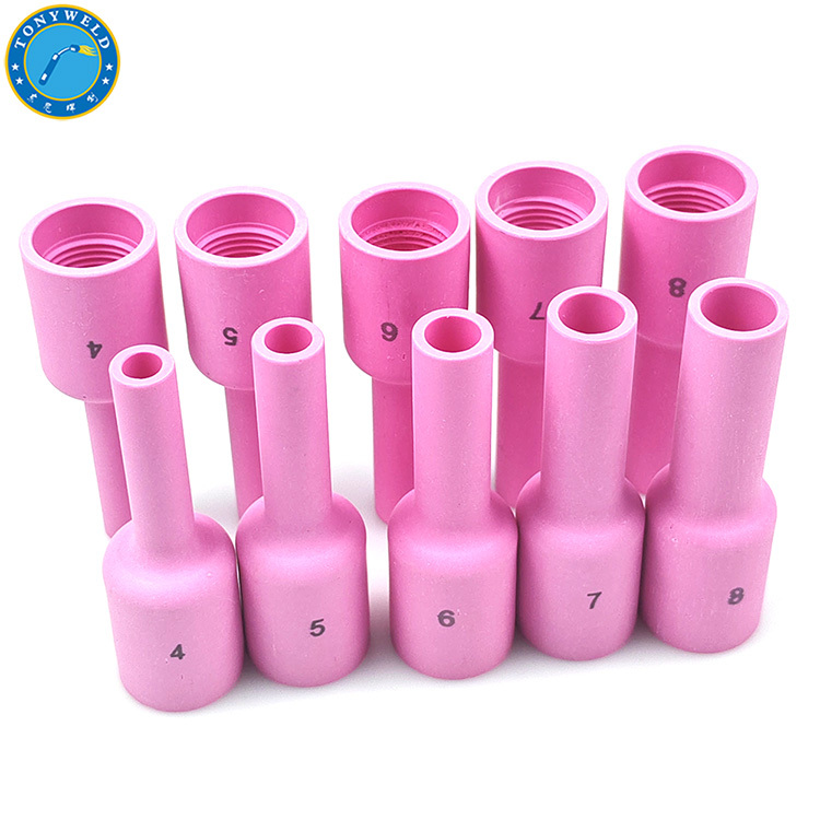 Tig WP17 18 26 Extra Long Ceramic Nozzle 54N18L 54N17L 54N16L 54N15L