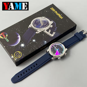 ساعة Z89 PRO MAX الذكية بسوار من الفولاذ المطلي باللون الذهبي الوردي مع قياس مستوى ضغط الدم من ecg مع ميزة ce rohs وt2 t92 v10 <span class=keywords><strong>t80</strong></span> Z89pro max ساعة ذكية - Product Image 2