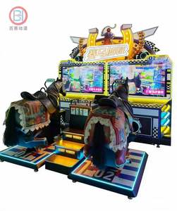 Vente directe usine : Équipement de divertissement à monnayeur, simulateur de course de chevaux, machine de jeu de compétition équestre - Product Image 1
