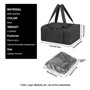 Portable grand voyage sport sac de premiers soins d'urgence infirmières travail sac médical étanche maison assistant médical sacs fourre-tout - Product Image 2
