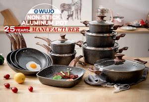 Utensilios de Cocina WUJO, Aptos para Alimentos, de Lujo, Clásicos, a Buen Precio, Sartenes, Planchas, Asadores, Antiadherentes, de Aluminio - Product Image 6