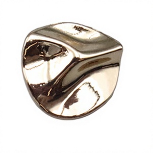 Boutons en métal de formes spéciales, plaqué de haute qualité, écologiques, en alliage de zinc, boutons dorés pour vêtements, sur mesure - Product Image 5