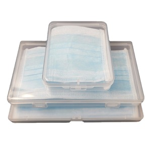 Frosted Plastic Storage Box Rectangle Transparent Covered Component Storage Case M188 For Mask Packaging Factory Direct Sale - Product Image 4