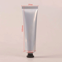 Tube cosmétique en plastique de 50ml 100ml fabrication de tube de crème pour les mains en aluminium 100ml 50ml 75ml