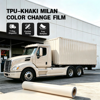Film de protection de peinture TPU Carlas à changement de couleur, résistant aux rayures, pour camion, fourgonnette de livraison logistique, protection intégrale pour véhicule utilitaire lourd
