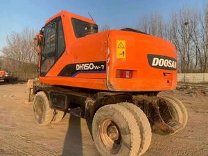 Excavadora Usada Doosan Dh 150 Dh 150w-7 de 15 Toneladas en Buen Estado, Excavadoras Doosan Dh55 Dh60 Dh70 Dh75 Dh80 Dh215 Dh220 en Existencia - Product Image 3