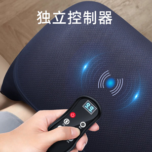 Foot Massager Classic Blue Wireless Remote <b>Control</b> <b>USB</b> Rechargeable Lithium Battery Leg Relaxation Therapy - Product Image 1