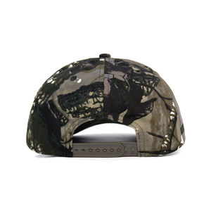 Üretici Erkek Spor Açık Hava 5 Panel Yapısız Kamuflaj Özel Nakış Logolu Camo Kumaş Beyzbol Şapkası - Product Image 4