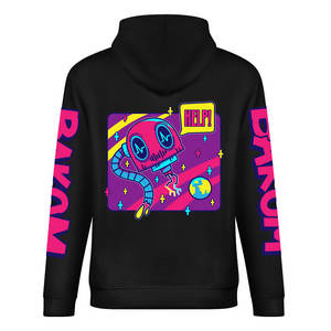 <b>Mens</b> <b>Hoodies</b> with Custom Logo Factory <b>Hoodies</b> 400gsm Windproof Solid Design <b>Lined</b> - Product Image 4