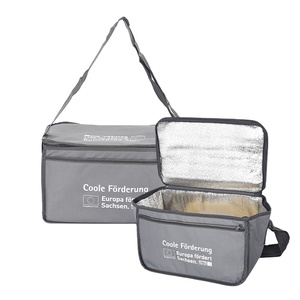 Bolsa Térmica Plegable Multifuncional de Poliéster No Tejido para Entrega de Alimentos, con Aislamiento, Muestra Gratis - Product Image 1
