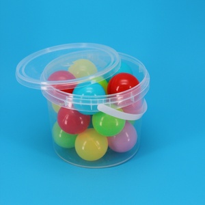 Cubos Redondos de PP <span class=keywords><strong>Yusu</strong></span> de 5L al por Mayor con Tapa y Asa, Grado Alimenticio, No Tóxicos, Ecológicos, Duraderos, Sellado Fuerte, Reciclables - Product Image 6