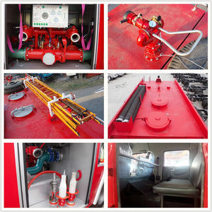 Camion de pompiers d'<span class=keywords><strong>occasion</strong></span> 2025, adapté au sauvetage sur autoroute, camion de pompiers forestiers Dongfeng 4x4, avec feux de signalisation, à vendre. - Product Image 6