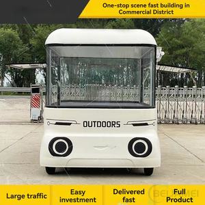 Camión de Comida Móvil Eléctrico Multifuncional, Carrito de Helados, Té con Leche, Mercado Nocturno, Carrito de Brochetas para Barbacoa - Product Image 3