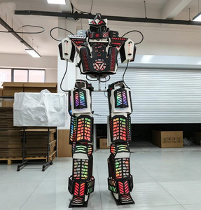 Disfraz de Robot <span class=keywords><strong>Gigante</strong></span> con Luces LED Eléctricas para Cosplay, Disfraces de TV y Películas, Decoraciones para Fiestas de Navidad y Halloween - Product Image 6